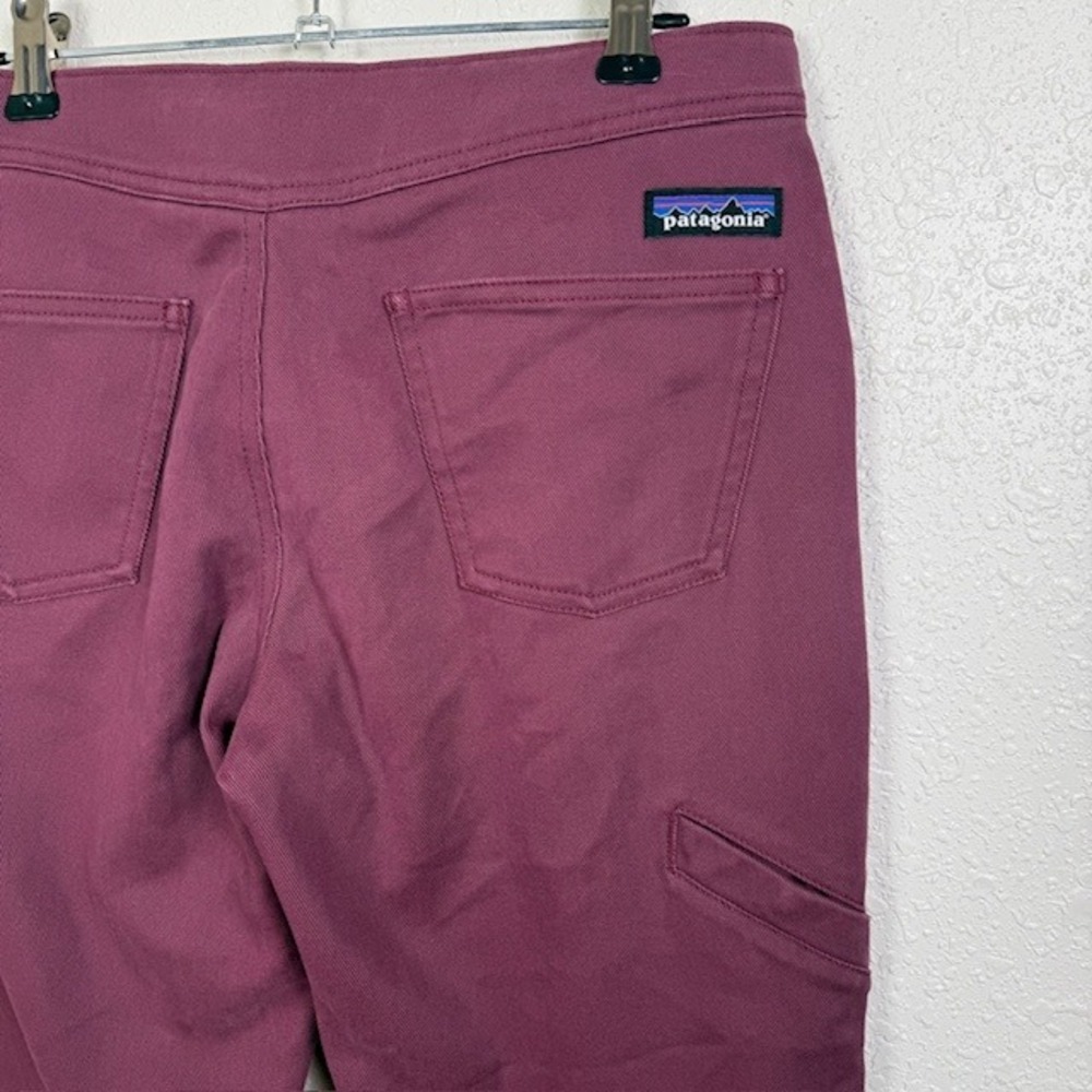 Patagonia‎ Escala Rock Pants Light Balsamic Burgundy Size 4 - Picture 6 of 14